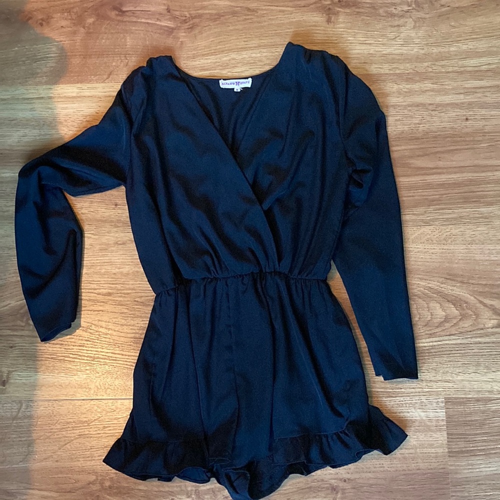 Long sleeve romper
